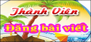 Thành viên đăng tin bài