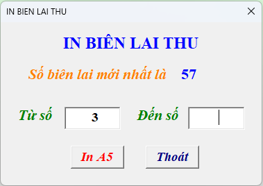 Cài đặt và sử dụng phần mềm Quản lý tiền thu từ cha mẹ học sinh