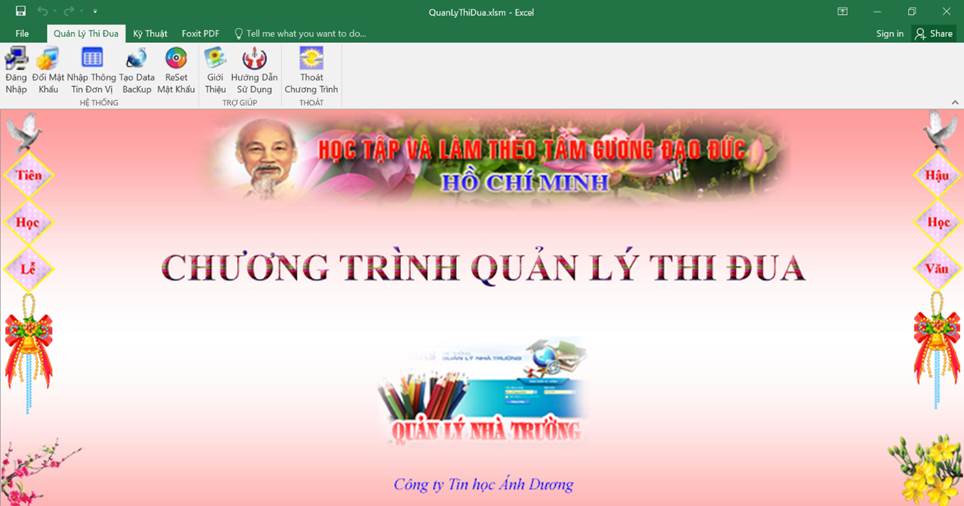 Phần mềm Quản lý thi đua - khen thưởng