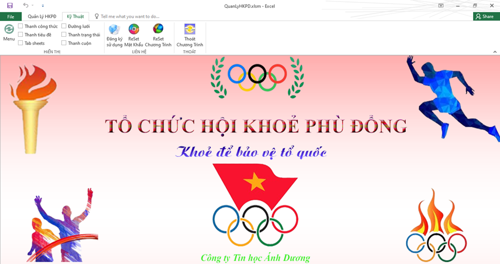 Cài đặt và sử dụng phần mềm Quản lý Hội khỏe Phù Đổng